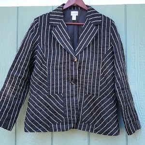 🍃Chico's lightweight jacket Sz 2